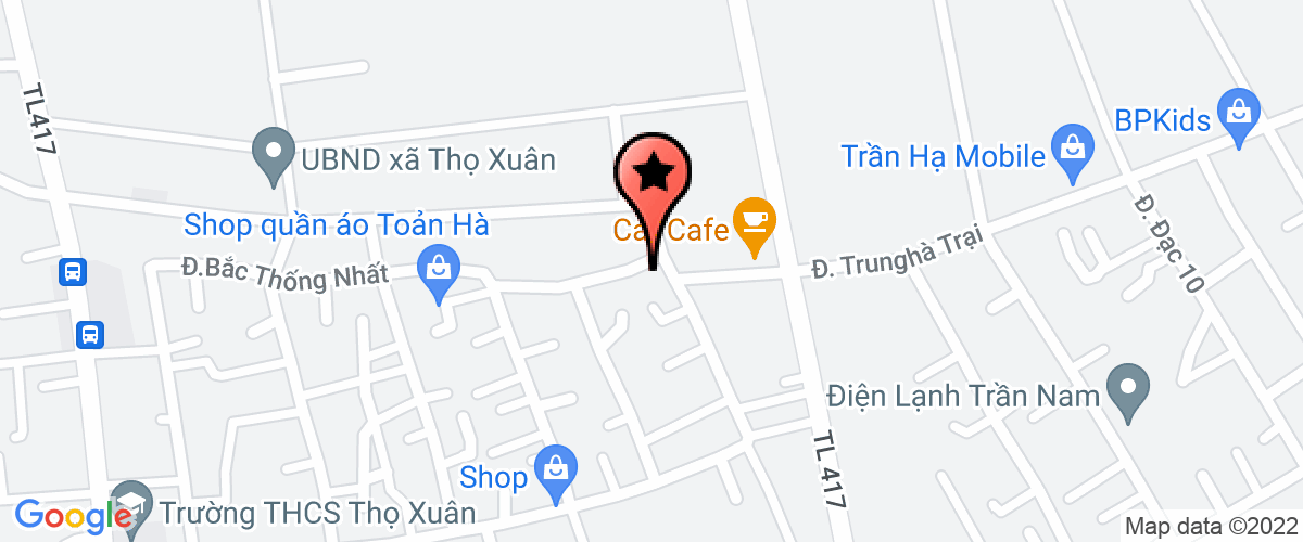Map go to co phan truyen thong bat dong san chau A Thai Binh Duong Company