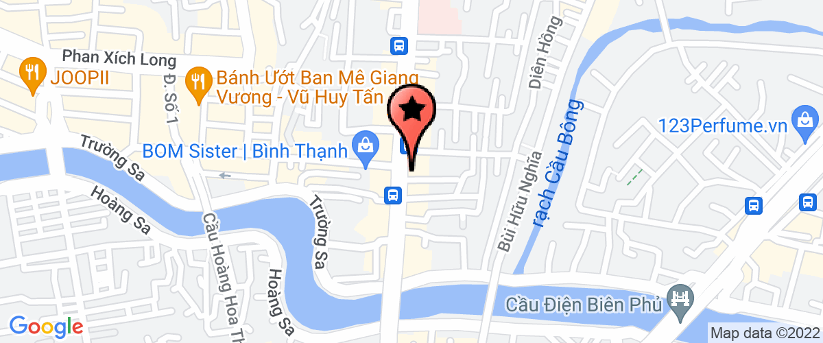 Map go to Tham My Chanh Phuc Duc Service Trading Company Limited