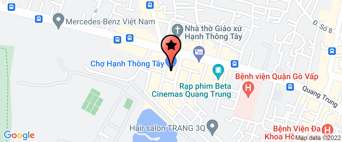 Map go to Trieu Phuoc Trading Technical Company Limited