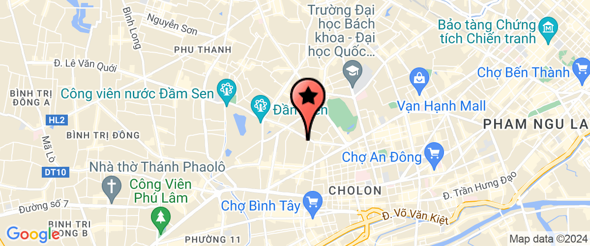 Map go to Mai An Nam Joint Stock Company