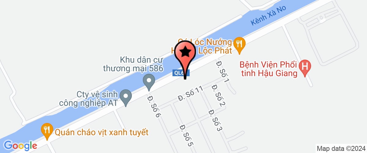Map go to Quoc Chien Trading Construction Company Limited