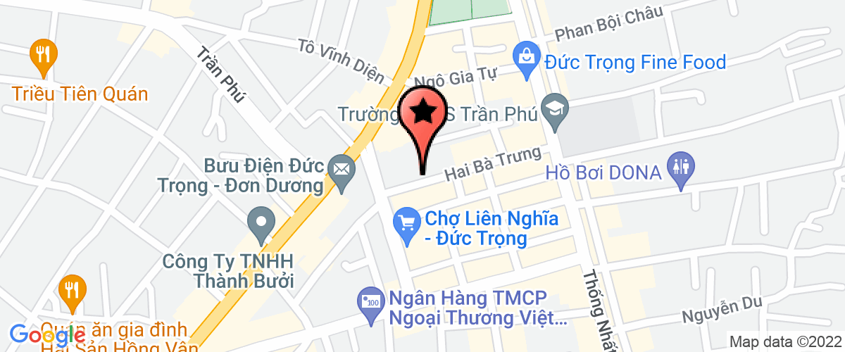 Bản đồ đến Công Ty TNHH MTV Chân Thanh