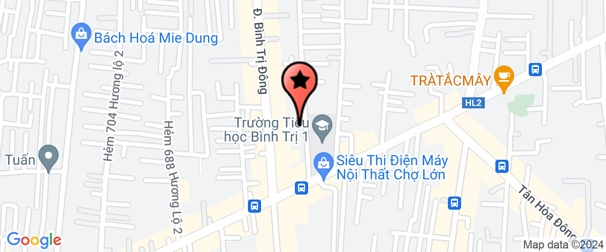Map go to Anh Nhu Construction Service Trading Company Limited