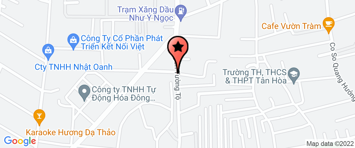 Map go to Dai Nghia Plastic Company Limited