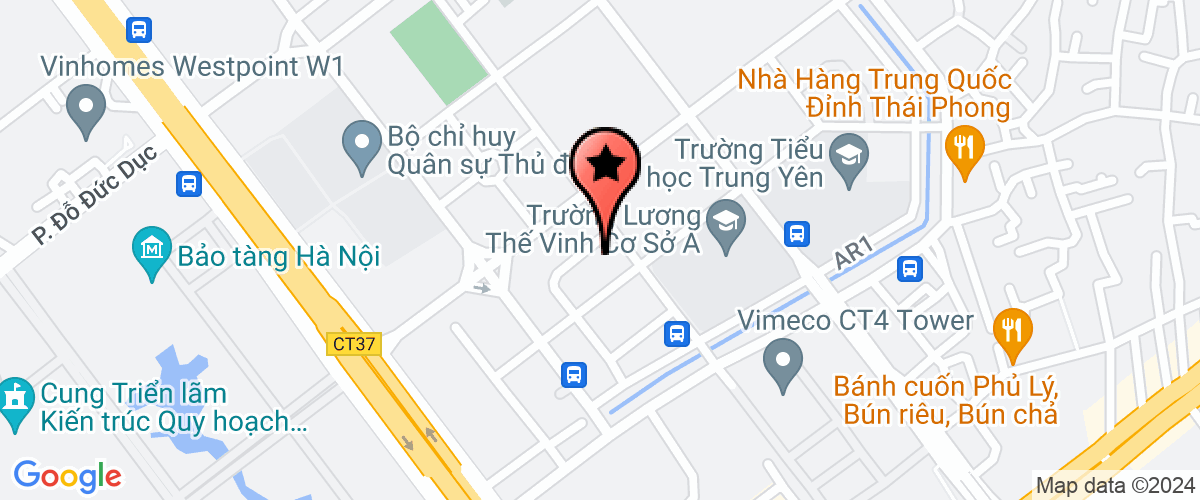 Map go to Kinh  Fvt Architecture Art Company Limited