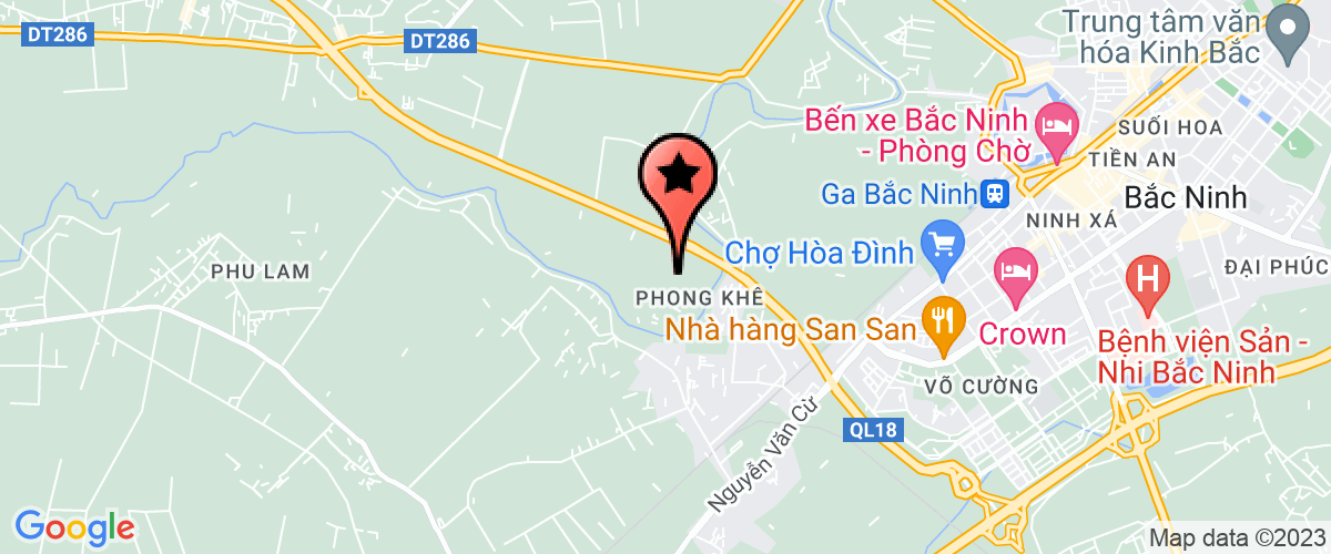 Map go to co phan Dai Loi Company