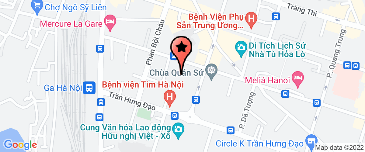 Map go to Xuan Dinh Construction Investmnet Joint Stock Company