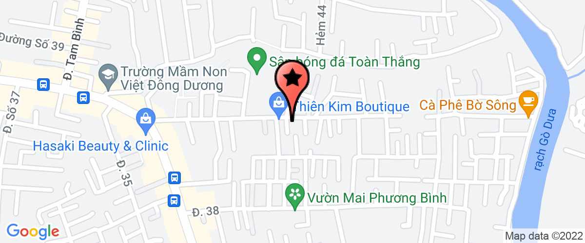 Map go to Tri Nhu Service Trading Company Limited