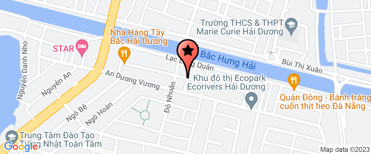 Map go to Son Hoang Gia Hai Duong Joint Stock Company