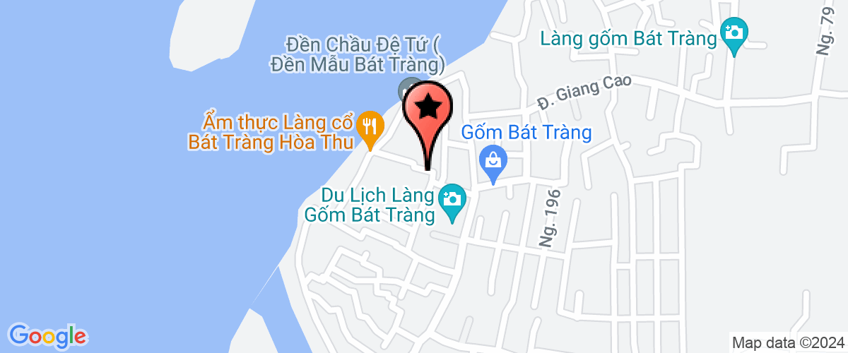 Map go to Bat Trang - Viet Nam Designing and Manufacturing Ceramics Company Limited
