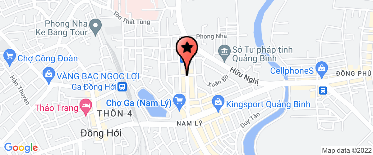 Map go to Hoang Yen Material Company Limited
