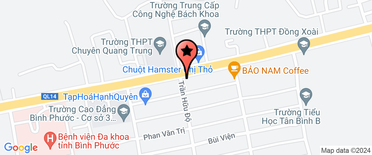 Bản đồ đến Công Ty TNHH Khang Đức Bp