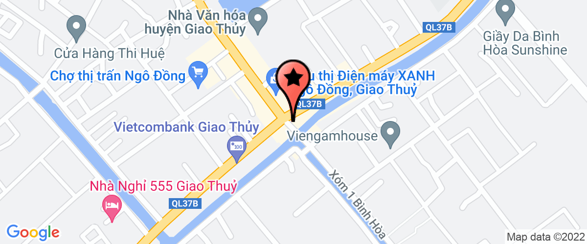 Map go to Tung Phong General Trading Production Company Limited
