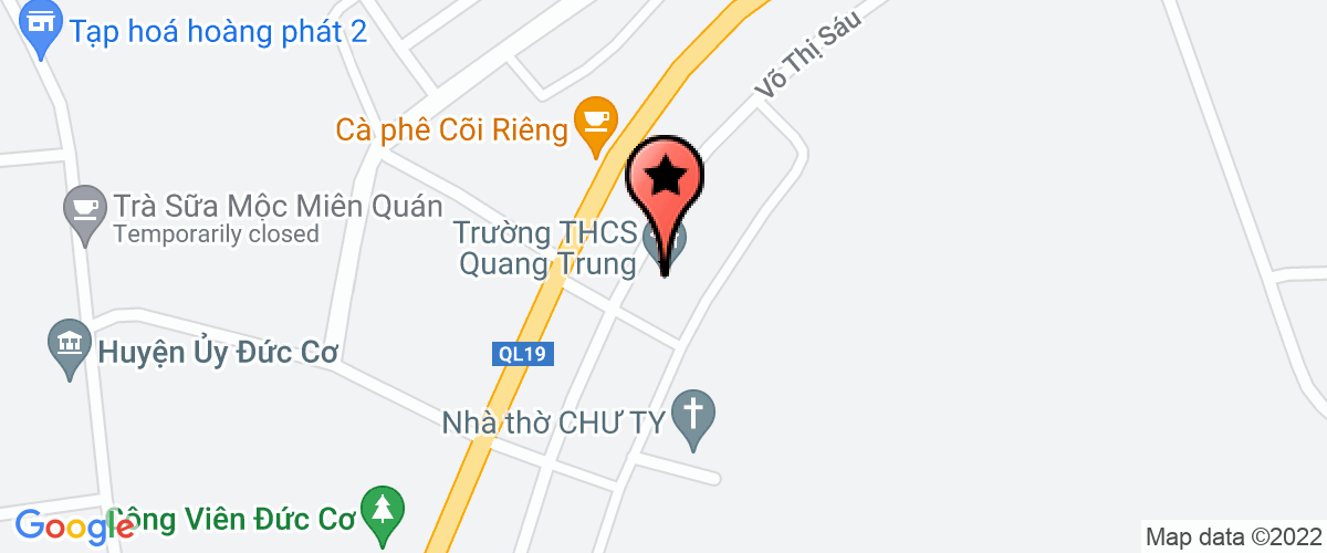 Map go to Dang Minh Gia Lai Company Limited