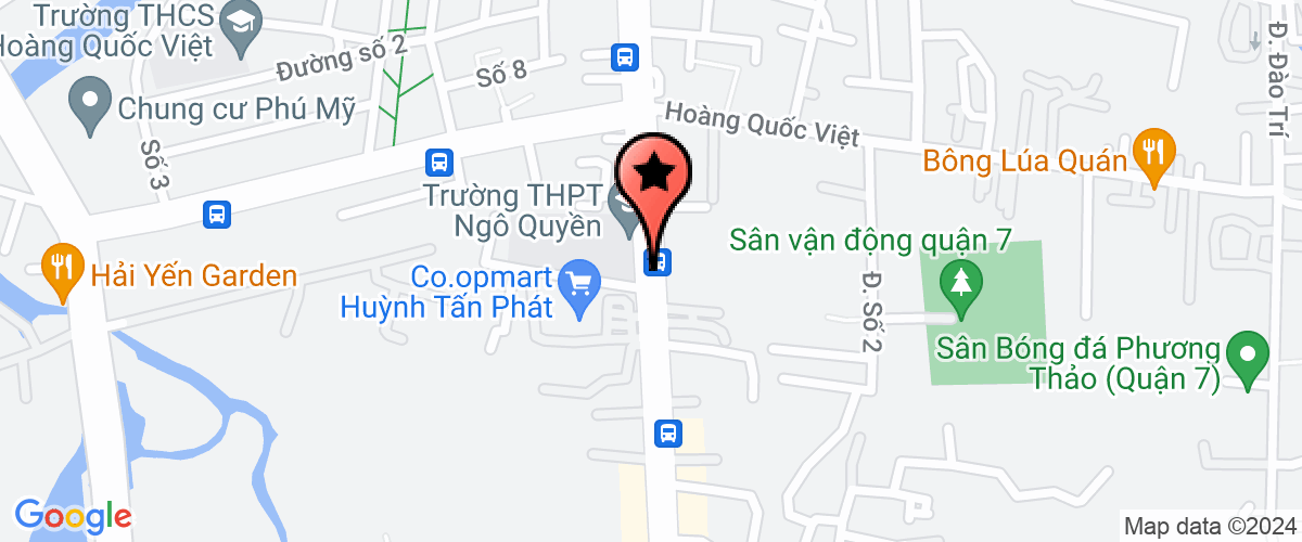 Map go to Anh Huy Travel Service Trading Company Limited