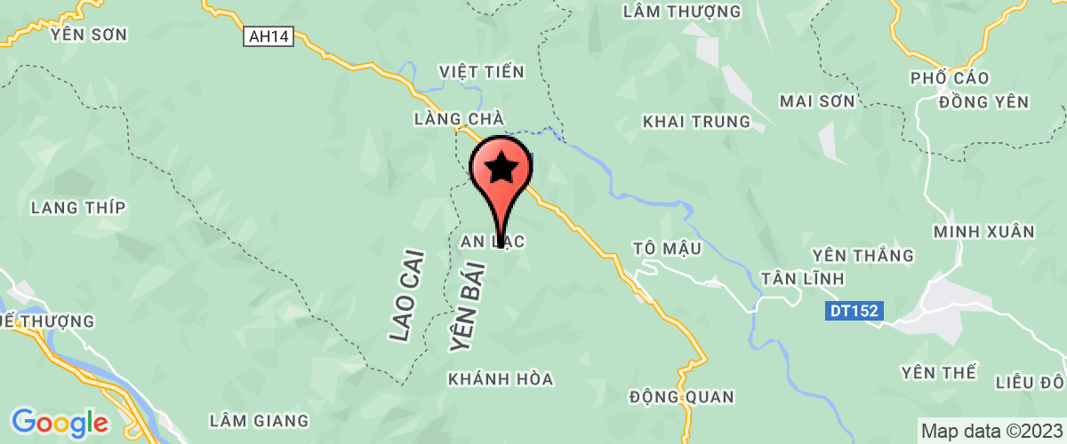 Map go to Doi thue so 3 - Xa An Lac