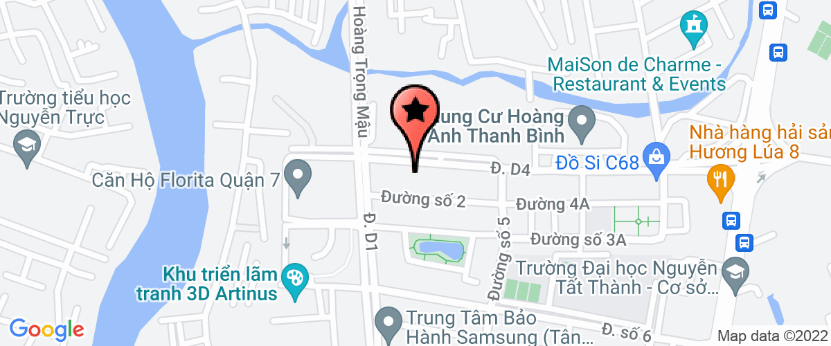 Map go to Nam Thanh Service Media Company Limited
