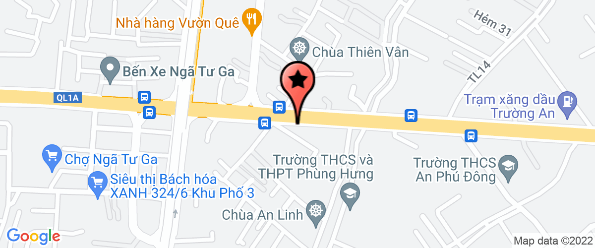 Map go to Hoan Thien Private Enterprise