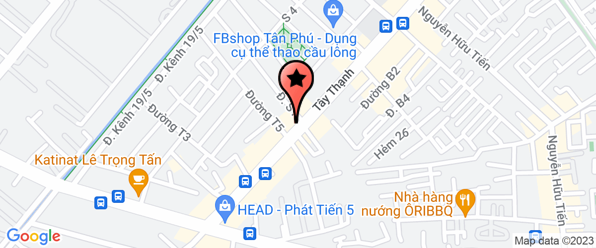 Map go to Gia Tuan Phat Private Enterprise