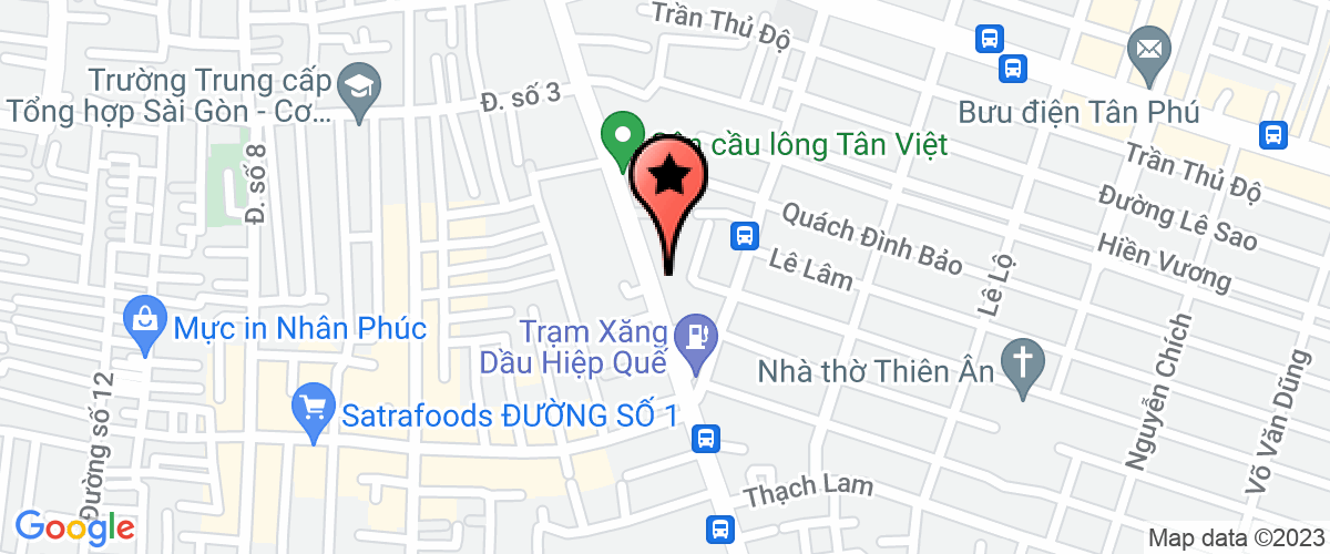 Map go to An Tuong Interior Business Company Limited