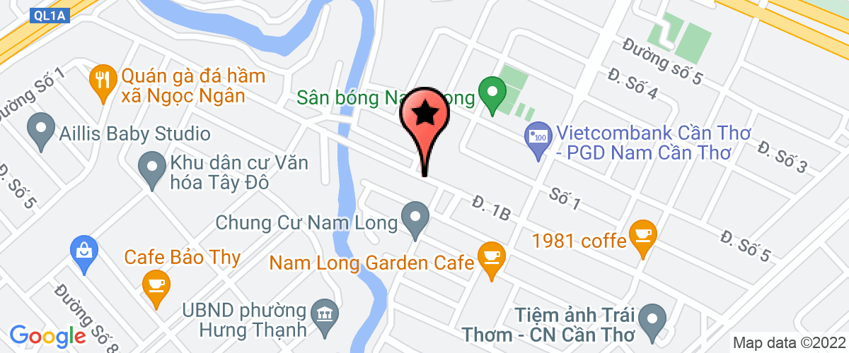 Bản đồ đến Công Ty TNHH Một Thành Viên Trí Huỳnh Phát