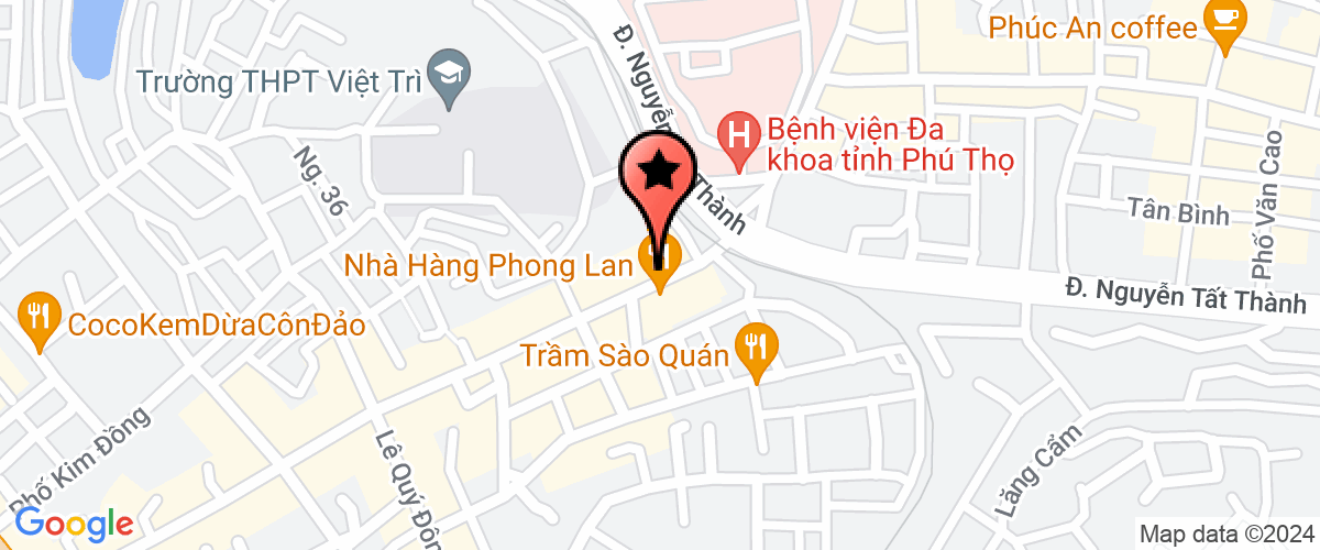 Map go to co phan xay dung thuong mai Hoa Ky Company