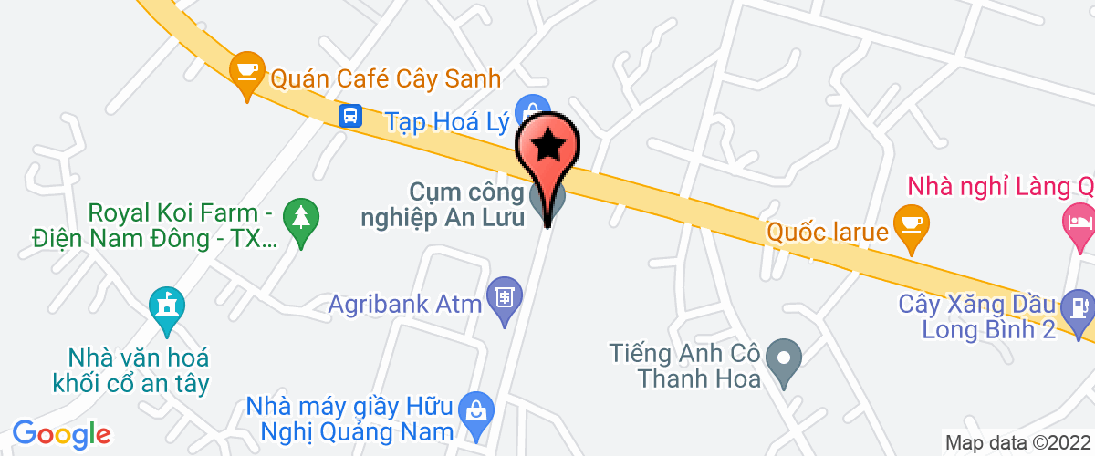 Map go to Hoi An B&p Service and Travel Company Limited