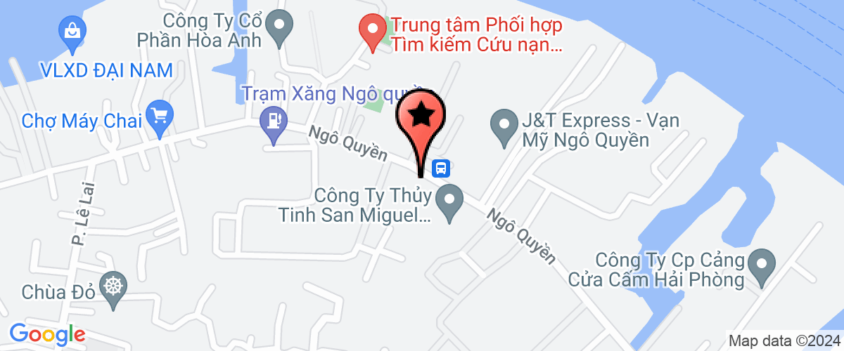 Map go to thuong mai xay dung van tai Vinh Tung Company Limited
