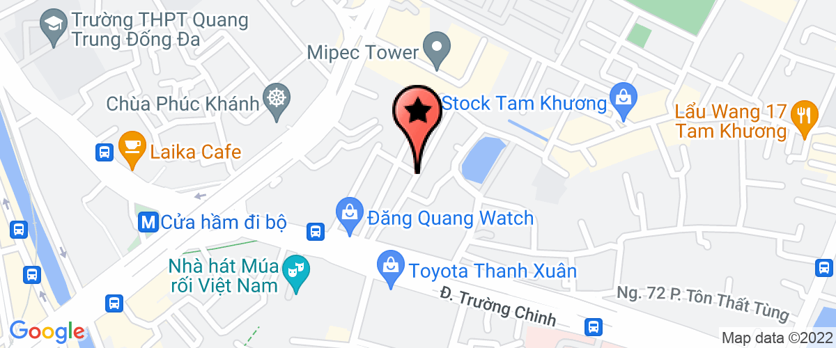 Map go to Lam Nhat Hanh Company Limited