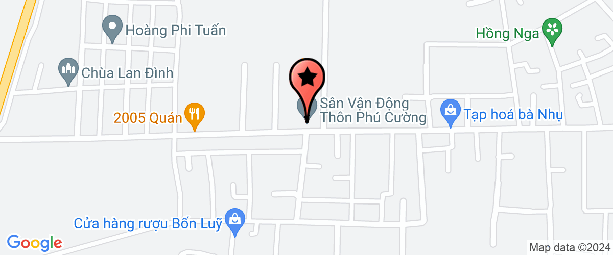 Map go to Tien Thanh Hung Yen Construction Company Limited