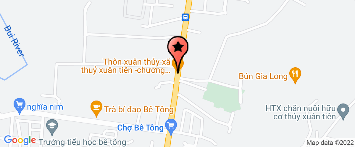 Map go to Truong Trung cap canh sat vu trang
