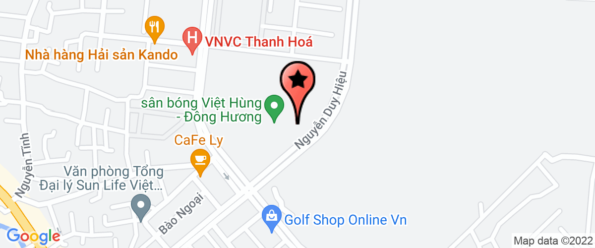 Map go to Theu Hoa Phuong Private Enterprise