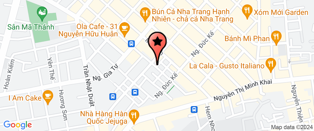 Map go to Van phong su Minh Ngoc Law