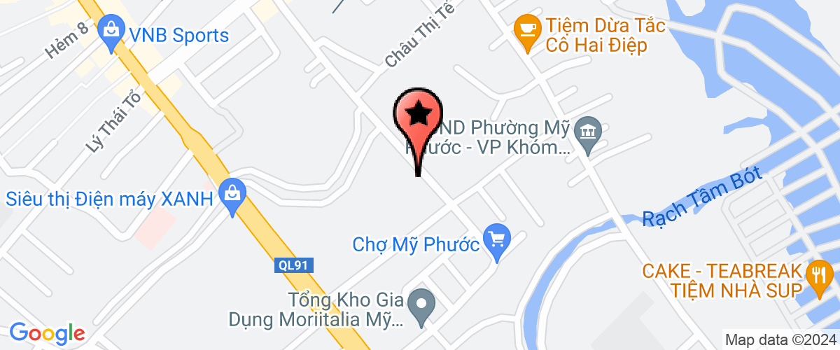 Map go to San xuat Thuong mai va Dich vu INI Company Limited
