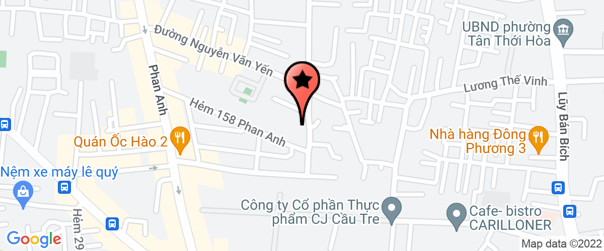 Map go to Viet Long Cons Construction Investment Company Limited