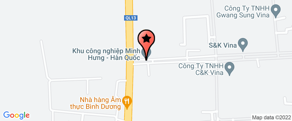 Map go to Sae Han Vina Co.,Ltd