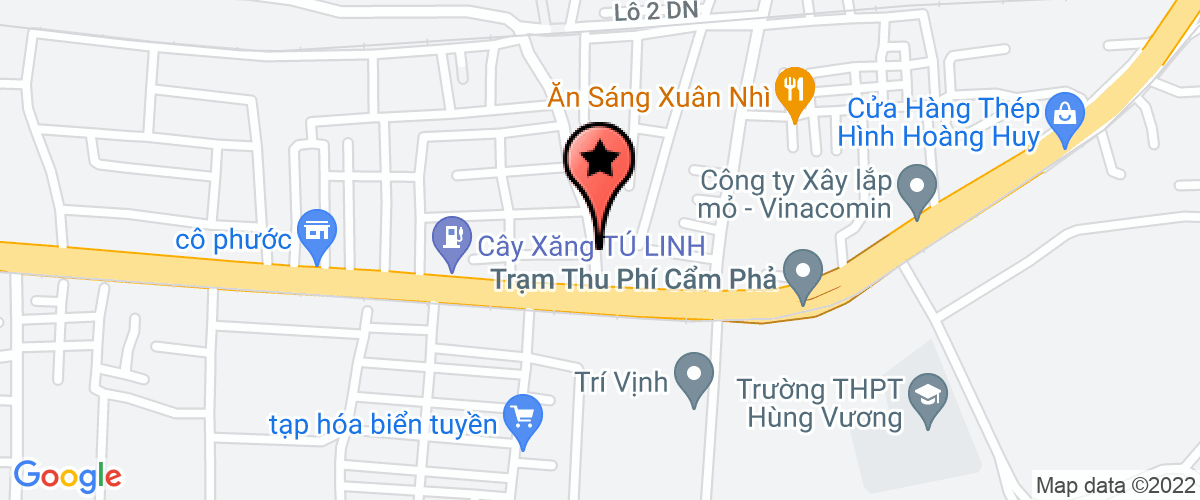 Map go to Manh Tien 68 Joint Stock Company
