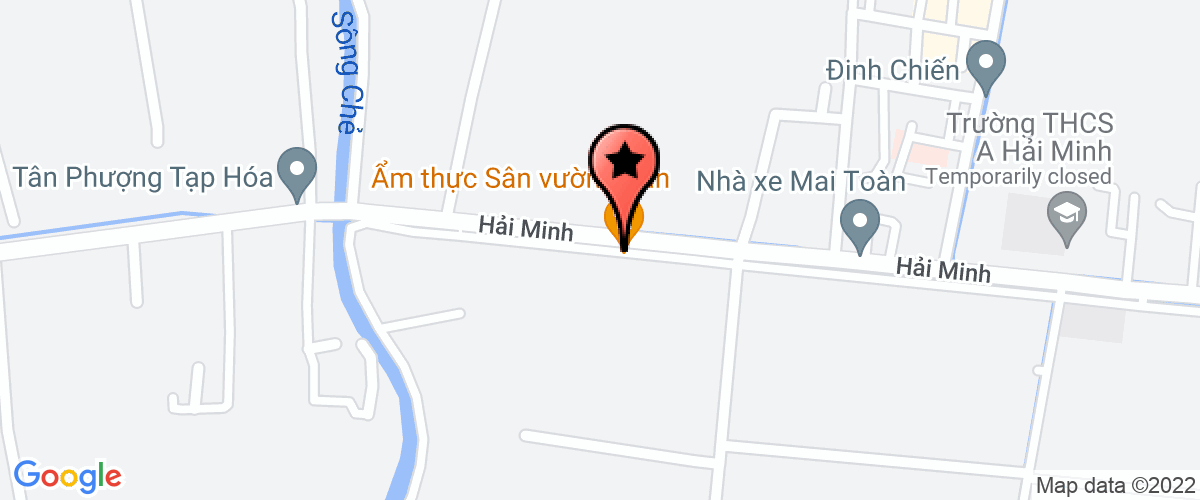 Map go to Hoang Cau Commercial and Service Invest Company Limited