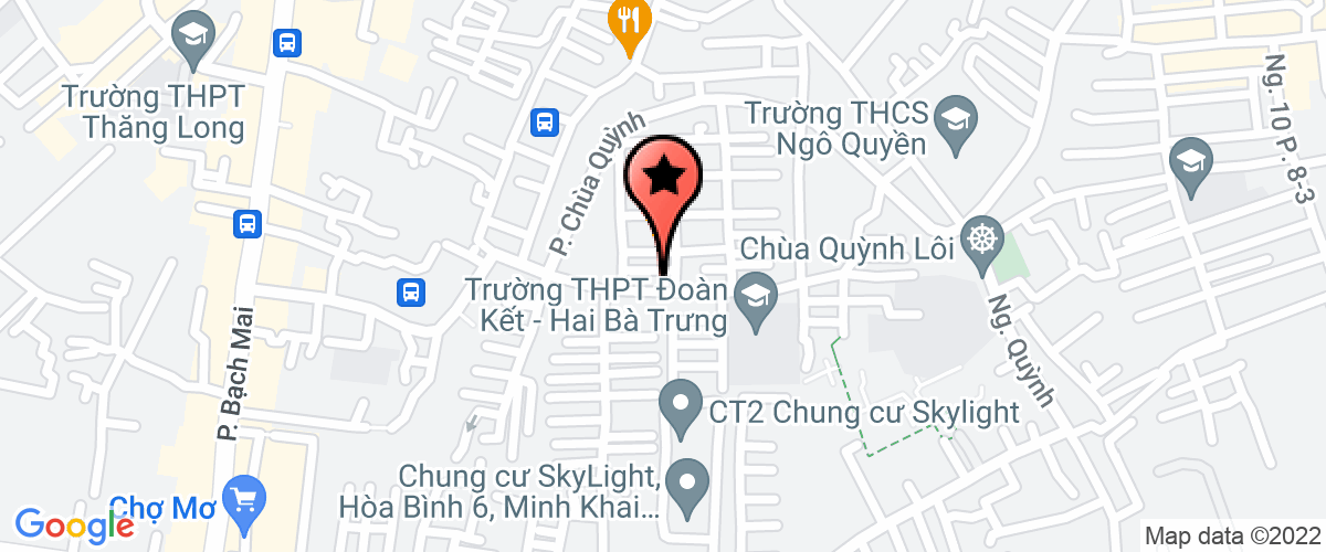 Bản đồ đến Công Ty TNHH Vật Tư Thiết Bị Thương Mại Hồng Quang