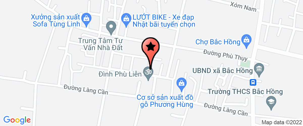 Map go to Chau Phong Trading and Furniture Company Limited