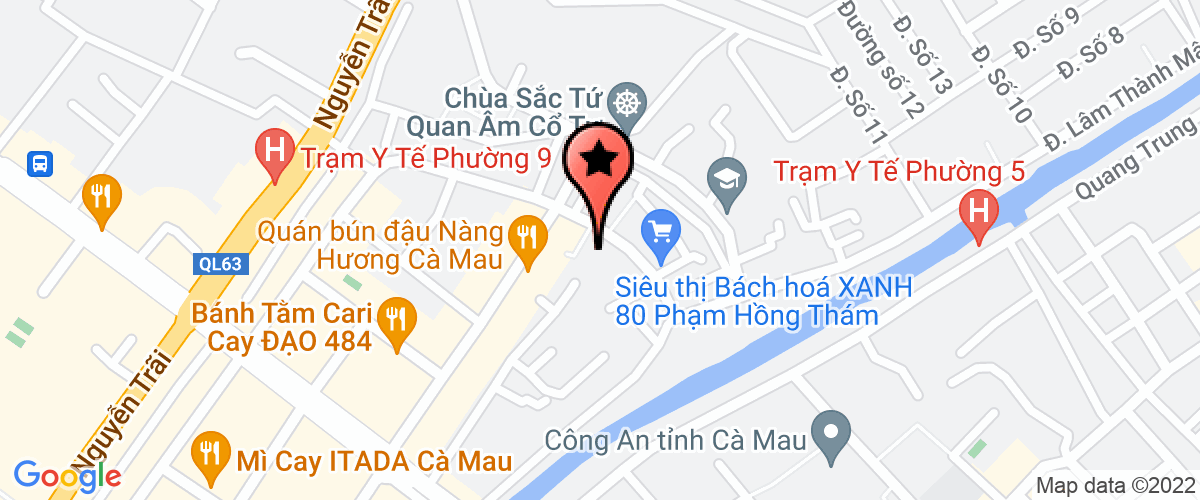 Map go to Mot thanh vien TM DV Tin hoc - May Gia Nguyen Office And Company Limited