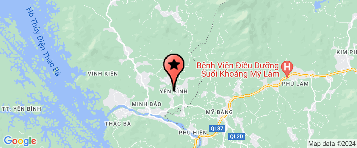Map go to Hoàng Gia Yen Bai.,Ltd