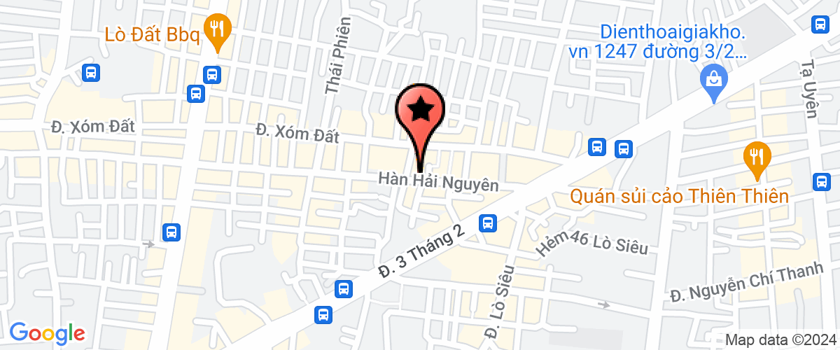 Map go to Che Tao Dai An Cuong Service Trading Company Limited