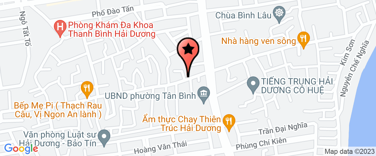 Map go to Truong Thanh Binh Nursery