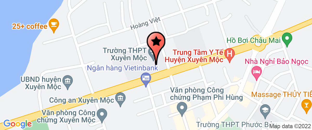 Map go to Phong  Xuyen Moc District Medical