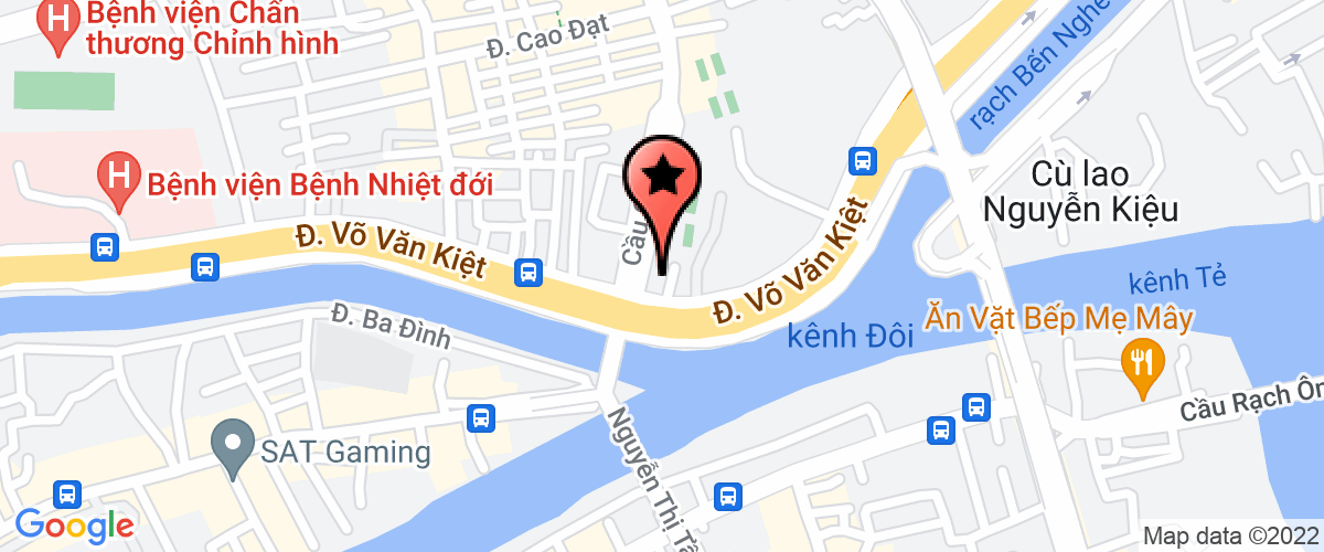 Map go to Chau a General Clinic Company Limited