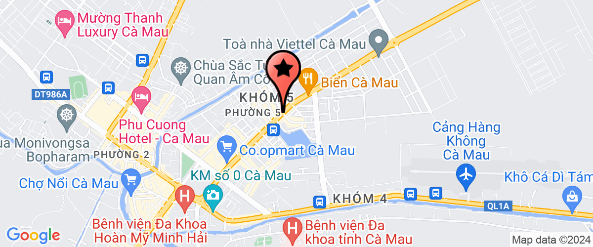 Map go to Mat Troi Le Doan (Sen Hong) Electrical Energy Company Limited