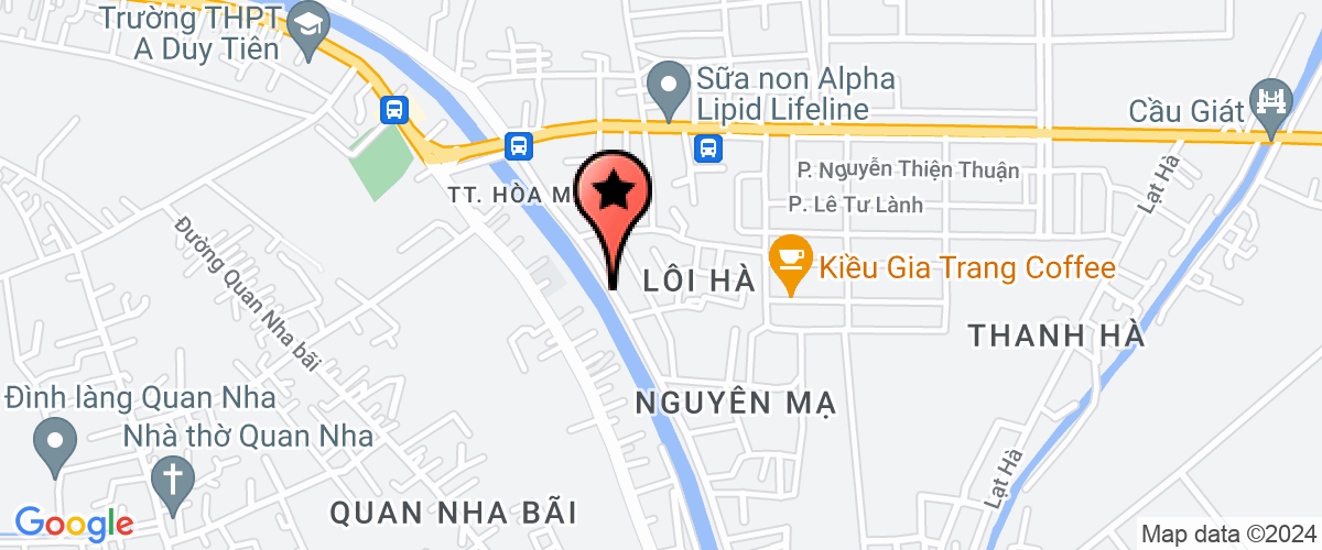 Map go to Long Thanh Production Construction and Trading Joint Stock Company