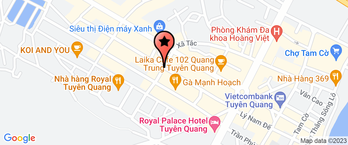 Map go to Xuan Thanh Private Enterprise
