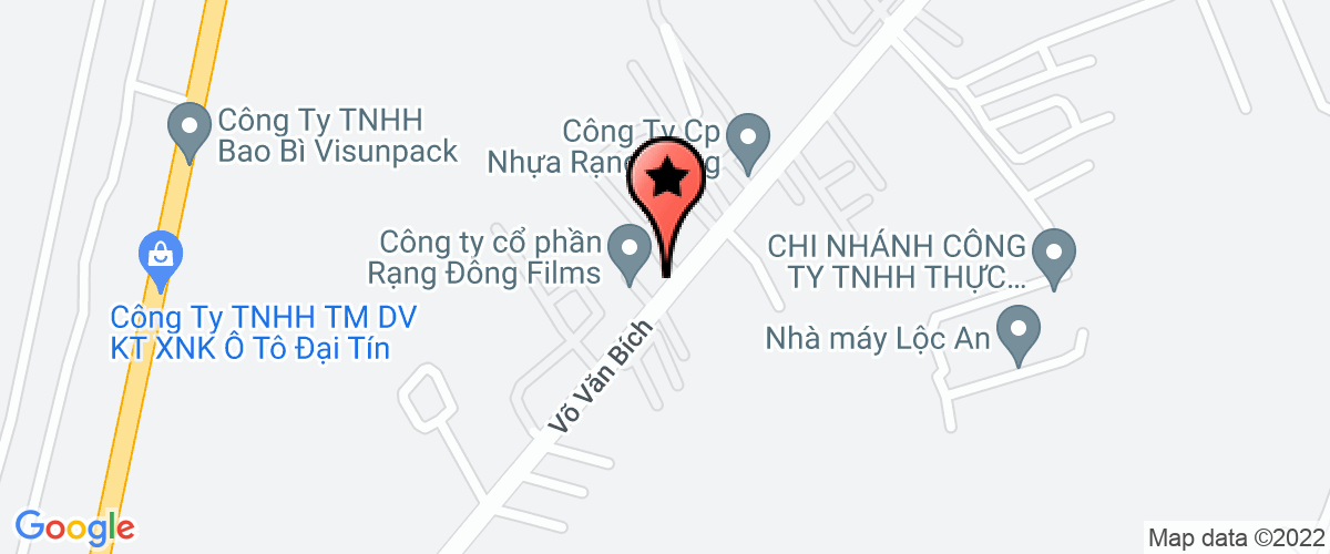 Bản đồ đến Công Ty TNHH Một Thành Viên Sawano Việt Nam